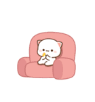 もちもち動くももねこちゃん16（個別スタンプ：5）