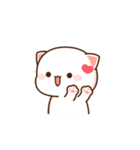 もちもち動くももねこちゃん16（個別スタンプ：12）