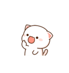もちもち動くももねこちゃん16（個別スタンプ：21）