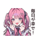恋愛暴走女子のトキメキ（個別スタンプ：25）