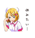虚弱ナースの腹痛日記（個別スタンプ：6）