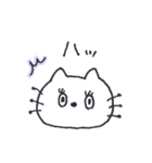 水色の目をした猫。*. 2（個別スタンプ：23）