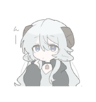 SMOKY WHITE（個別スタンプ：2）