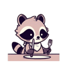 小さなアライグマの生活 (ベトナム) Ver6（個別スタンプ：33）