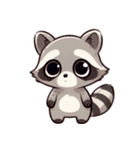 小さなアライグマの生活 (ベトナム) Ver6（個別スタンプ：36）