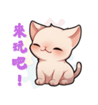 スフィンクス猫の日常（V.01）（個別スタンプ：21）