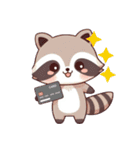 小さなアライグマの生活 (漢字) Ver6（個別スタンプ：29）