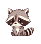 小さなアライグマの生活 (漢字) Ver6（個別スタンプ：31）