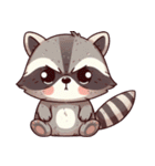 小さなアライグマの生活 (漢字) Ver6（個別スタンプ：39）