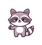 小さなアライグマの生活 (漢字) Ver6（個別スタンプ：40）