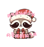 小さなアライグマの生活 (タイ) Ver6（個別スタンプ：26）