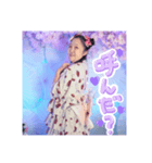 浴衣愛理たんに恋しちゃえ！♡（個別スタンプ：3）