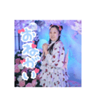 浴衣愛理たんに恋しちゃえ！♡（個別スタンプ：6）