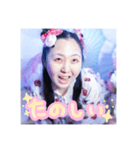 可愛い浴衣愛理たんを褒めて！♡（個別スタンプ：8）