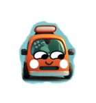 車顔スタンプ（個別スタンプ：3）