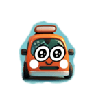 車顔スタンプ（個別スタンプ：4）
