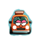 車顔スタンプ（個別スタンプ：7）