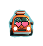 車顔スタンプ（個別スタンプ：9）