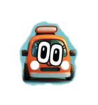 車顔スタンプ（個別スタンプ：10）