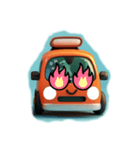 車顔スタンプ（個別スタンプ：11）
