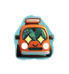 車顔スタンプ（個別スタンプ：15）