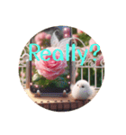 [大きな文字のスタンプ]薔薇 英語版（個別スタンプ：15）