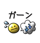 ぷっくりスマイル♡カラフル吹き出し（個別スタンプ：23）