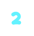 3-3ひらがな(ミズイロ)アレンジ用等 平仮名（個別スタンプ：15）