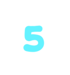 3-3ひらがな(ミズイロ)アレンジ用等 平仮名（個別スタンプ：18）