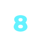 3-3ひらがな(ミズイロ)アレンジ用等 平仮名（個別スタンプ：21）