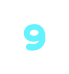 3-3ひらがな(ミズイロ)アレンジ用等 平仮名（個別スタンプ：22）