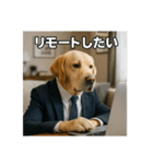 働く犬のぼやきスタンプ（個別スタンプ：24）