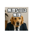働く犬のぼやきスタンプ（個別スタンプ：36）