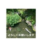 和のごあいさつ（個別スタンプ：7）