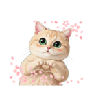 【ハート猫】（個別スタンプ：1）