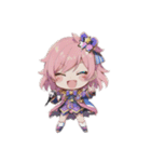 推しが尊い！アイドルガールズ（個別スタンプ：11）