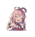 推しが尊い！アイドルガールズ（個別スタンプ：12）