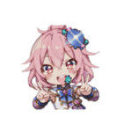 推しが尊い！アイドルガールズ（個別スタンプ：15）