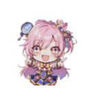 推しが尊い！アイドルガールズ（個別スタンプ：17）