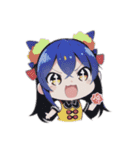 推しが尊い！アイドルガールズ（個別スタンプ：19）