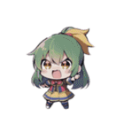 推しが尊い！アイドルガールズ（個別スタンプ：22）