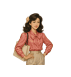 バブル女子スタンプ：80年代の輝き（個別スタンプ：36）