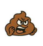 色んな表情するうんち（個別スタンプ：22）
