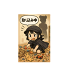 将来有望な未熟怪盗（個別スタンプ：8）