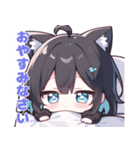 ももちゃんと代理ちゃんスタンプ（個別スタンプ：2）