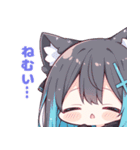 ももちゃんと代理ちゃんスタンプ（個別スタンプ：3）