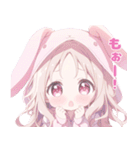 ももちゃんと代理ちゃんスタンプ（個別スタンプ：15）