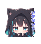ももちゃんと代理ちゃんスタンプ（個別スタンプ：24）