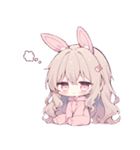 ももちゃんと代理ちゃんスタンプ（個別スタンプ：25）