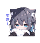 ももちゃんと代理ちゃんスタンプ（個別スタンプ：28）